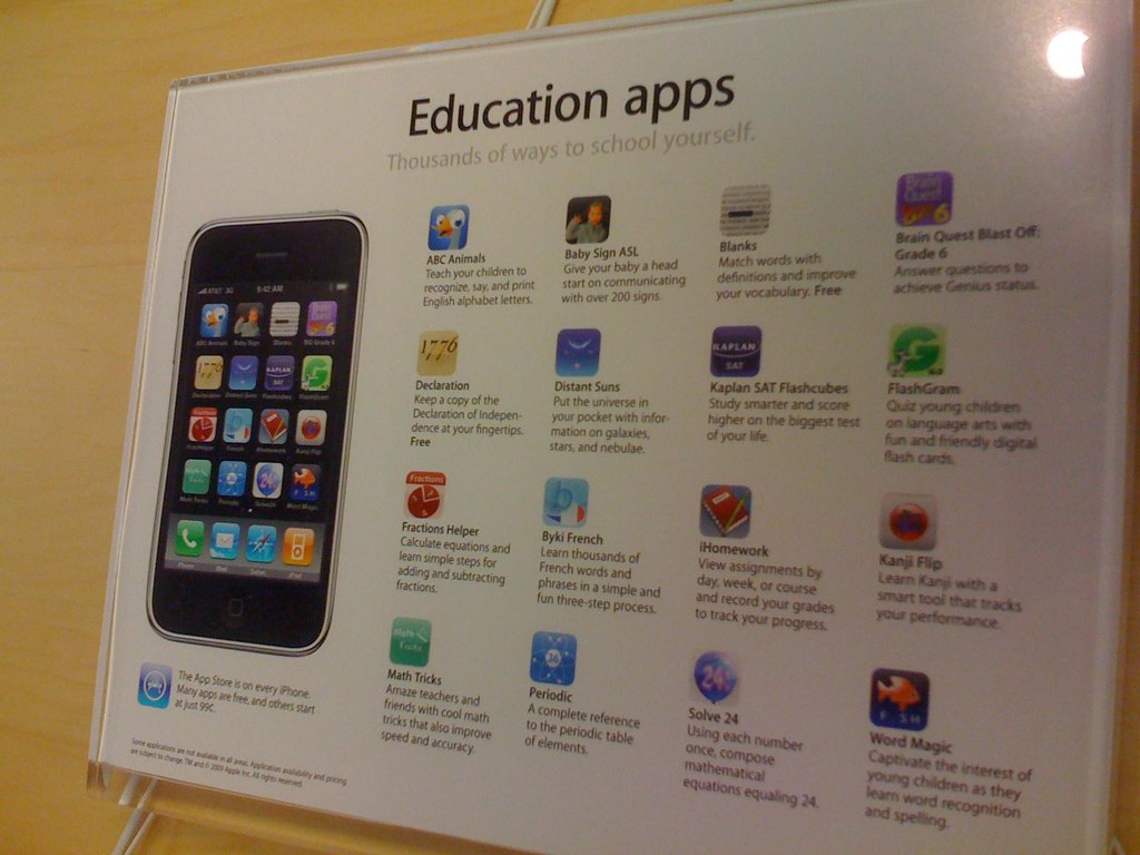 imagen de apps educativas para iPhone